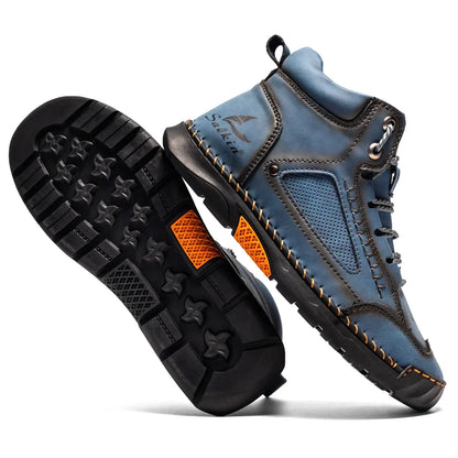 St. Moritz Zapatos de Cuero Caña Alta