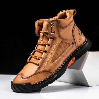 St. Moritz Zapatos de Cuero Caña Alta