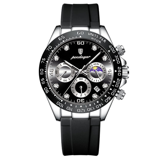 Reloj Poedagar Cronógrafo Fase Fecha