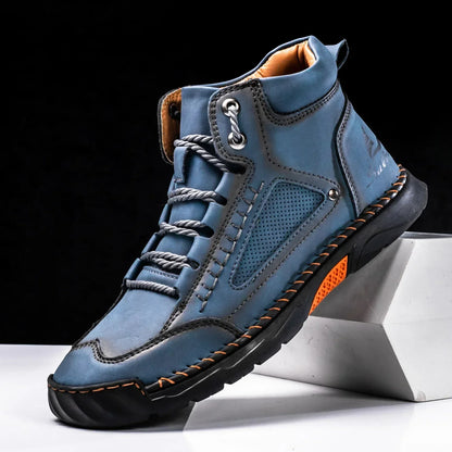 St. Moritz Zapatos de Cuero Caña Alta