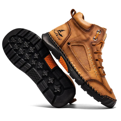 St. Moritz Zapatos de Cuero Caña Alta