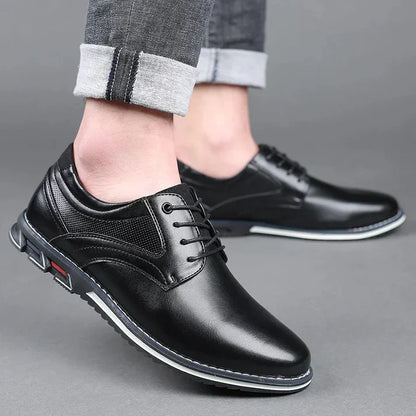 Zapatos Oxford de Cuero