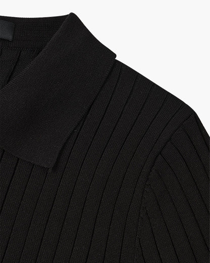 GIMCHEON Playera Polo Tejida
