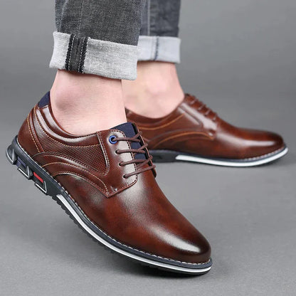 Zapatos Oxford de Cuero
