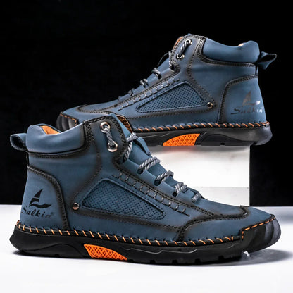St. Moritz Zapatos de Cuero Caña Alta