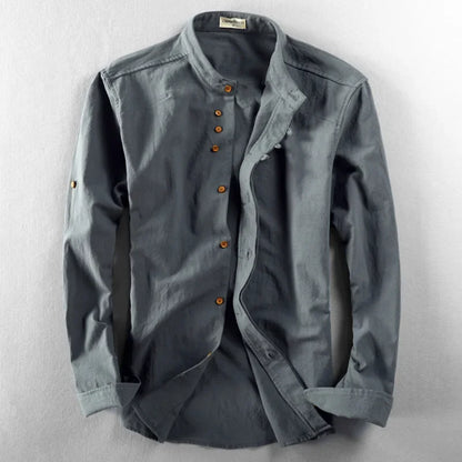 Asuka Japanese Camisa de Lino