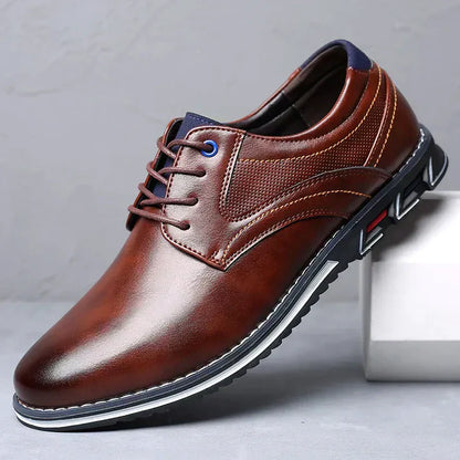 Zapatos Oxford de Cuero