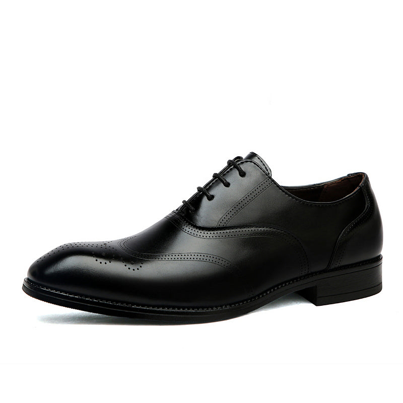 Lucas Zapatos Brogue de Cuero