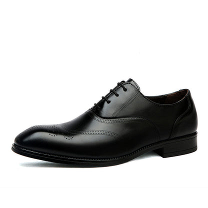 Lucas Zapatos Brogue de Cuero