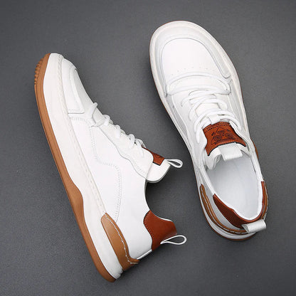 Noble Italiana Zapatillas de Piel Genuina