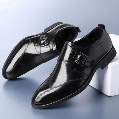 Lusso Italiana Mocasines de Cuero Genuino