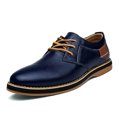 Lucas Wellington Zapatos de Cuero Genuino
