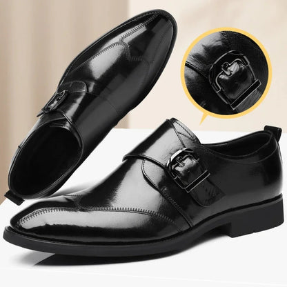 Lusso Italiana Mocasines de Cuero Genuino