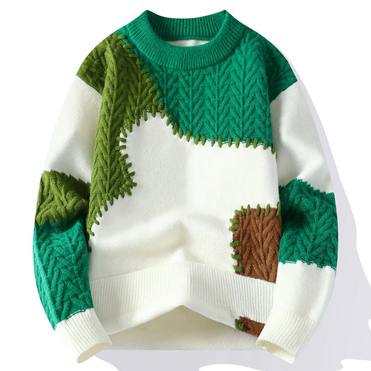 Sudadera Hype patchwork