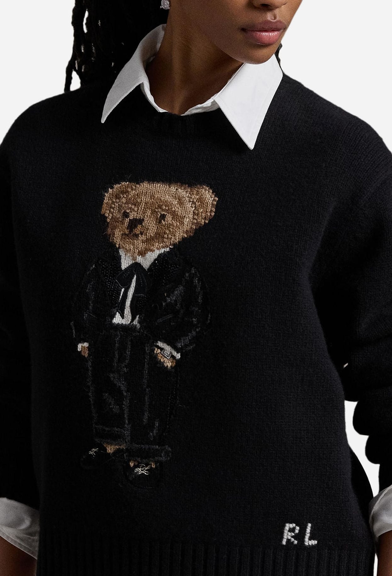 RL Suéter | Polo Bear negro