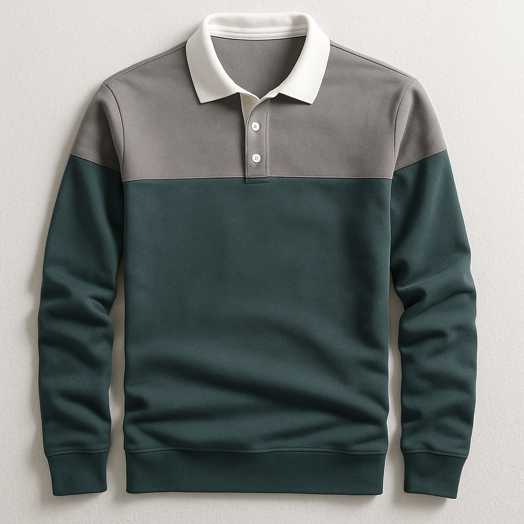 Polo Parker de manga larga