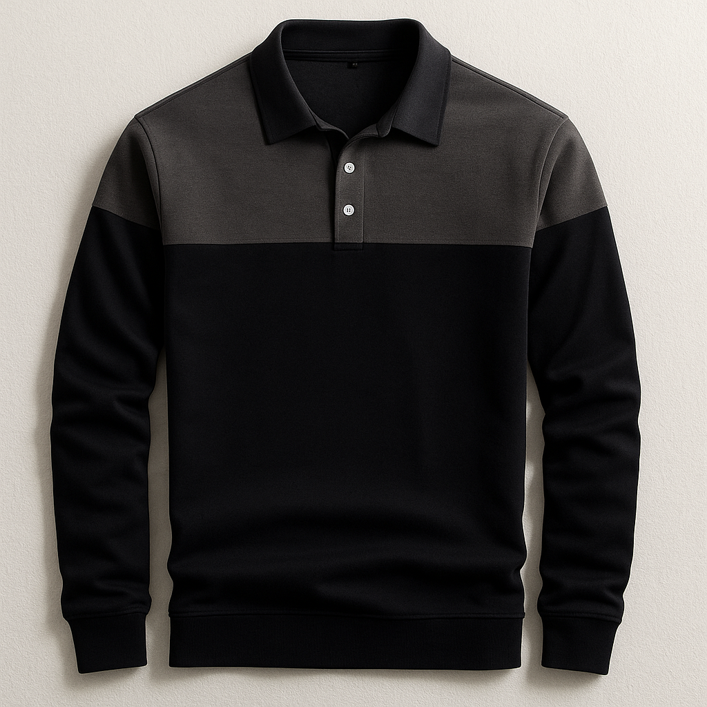 Polo Parker de manga larga
