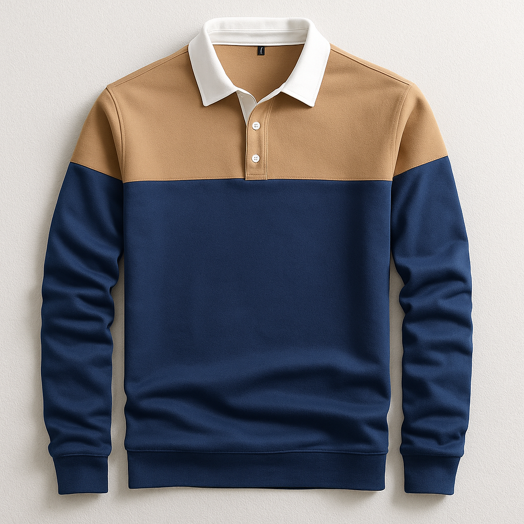 Polo Parker de manga larga