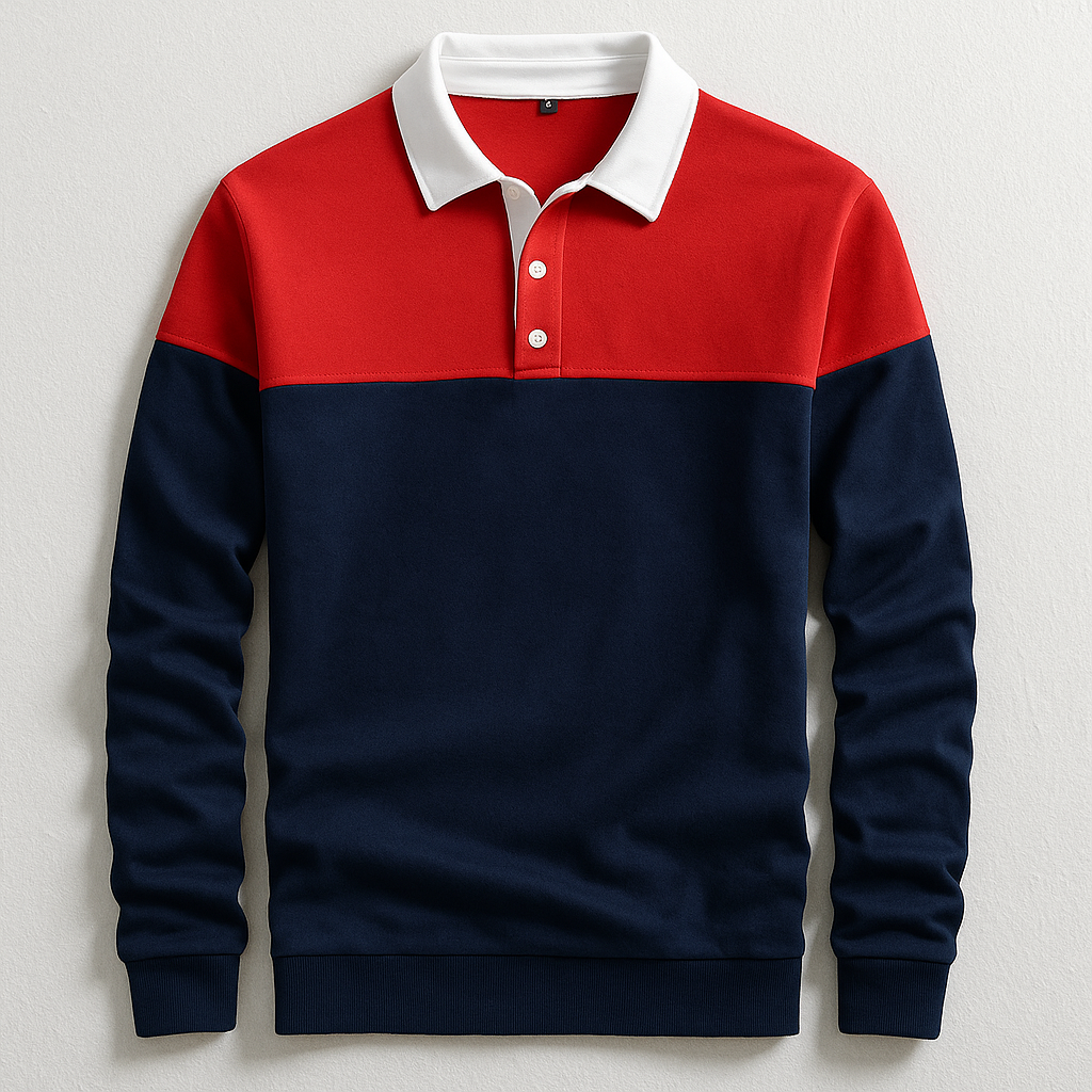 Polo Parker de manga larga