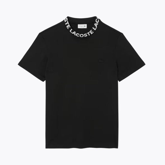 LC Jacquard Branded Piqué Camiseta