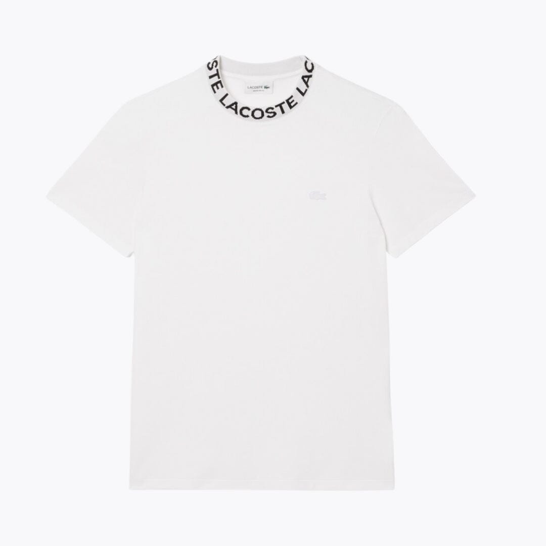 LC Jacquard Branded Piqué Camiseta