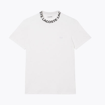 LC Jacquard Branded Piqué Camiseta