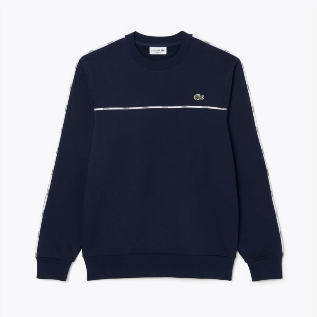 Sudadera de felpa con ribete del logo LC