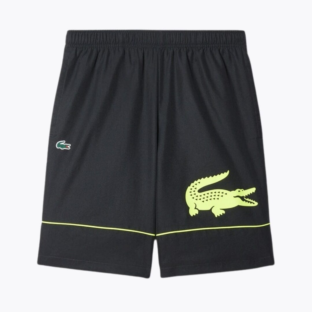 Pantalón Corto de Tenis LC de Tafetán con Estampado de Diamantes