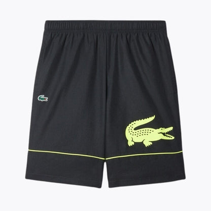 Pantalón Corto de Tenis LC de Tafetán con Estampado de Diamantes