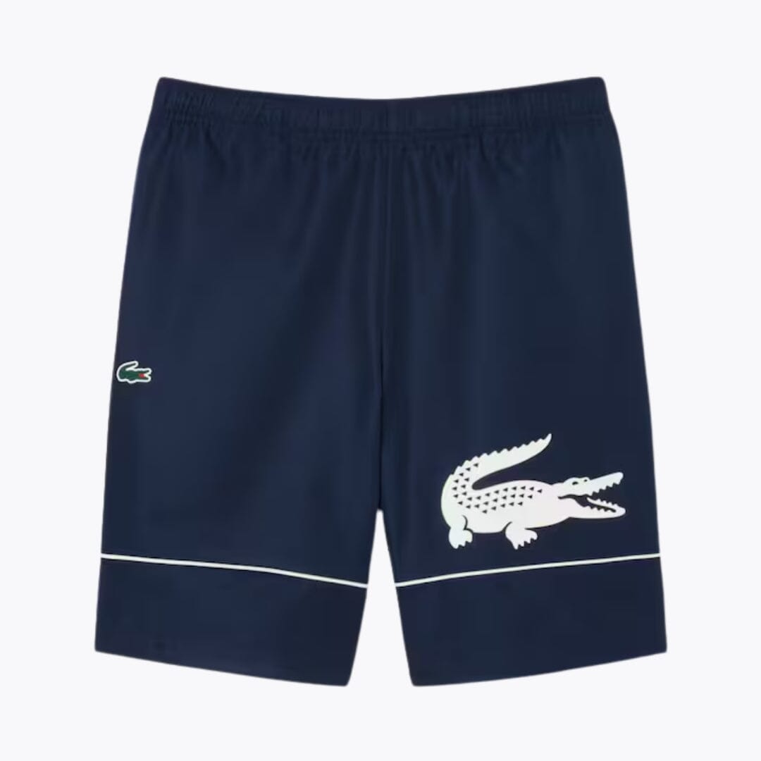 Pantalón Corto de Tenis LC de Tafetán con Estampado de Diamantes