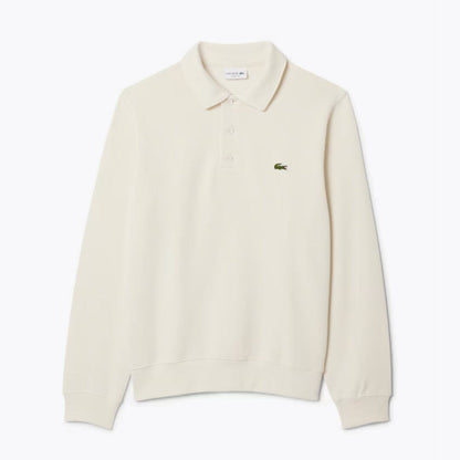 Sudadera LC de Algodón Acanalado con Cuello Polo