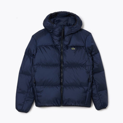 LC Short Impermeable Hooded Puffed Chamarra