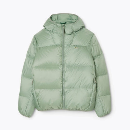 LC Short Impermeable Hooded Puffed Chamarra