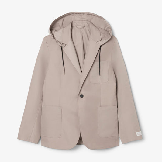 Blazer LC de sarga con capucha