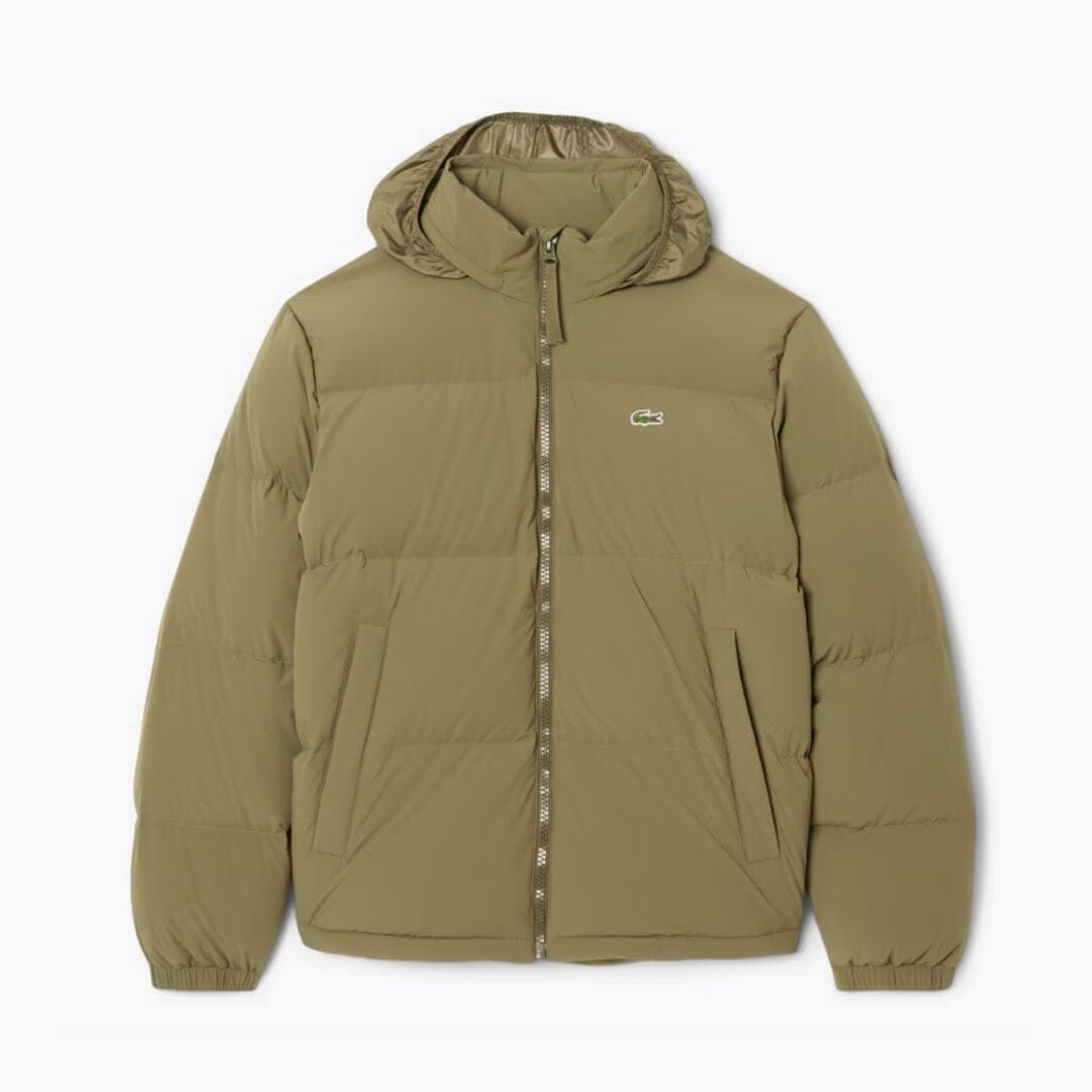 LC Chaqueta de Plumas con Capucha Impermeable