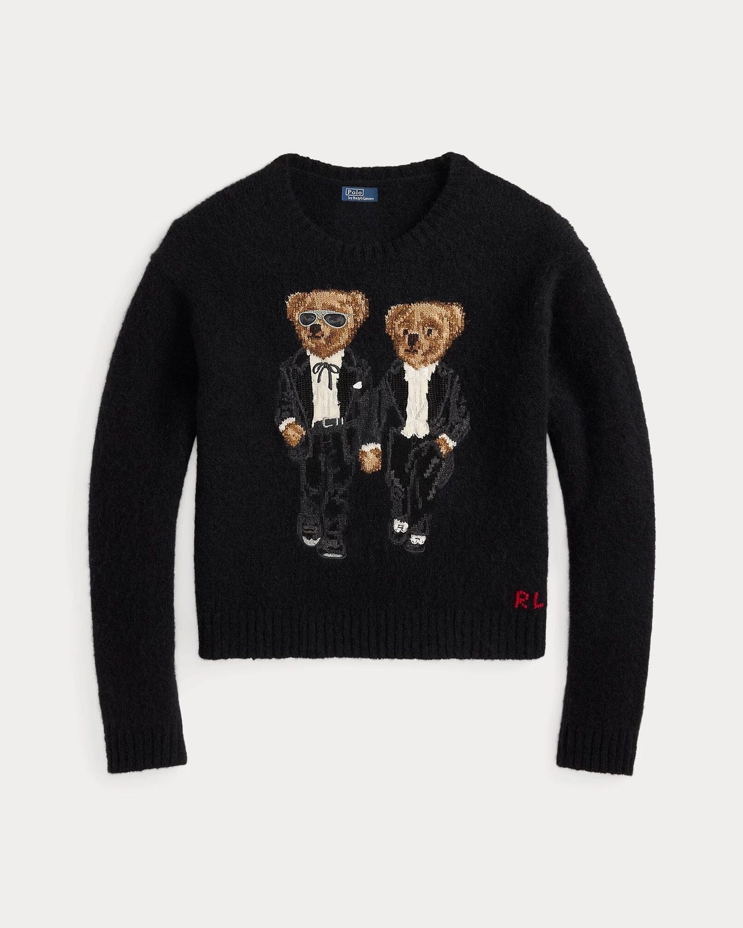 RL The Ralph & Ricky Tuxedo Bear Suéter