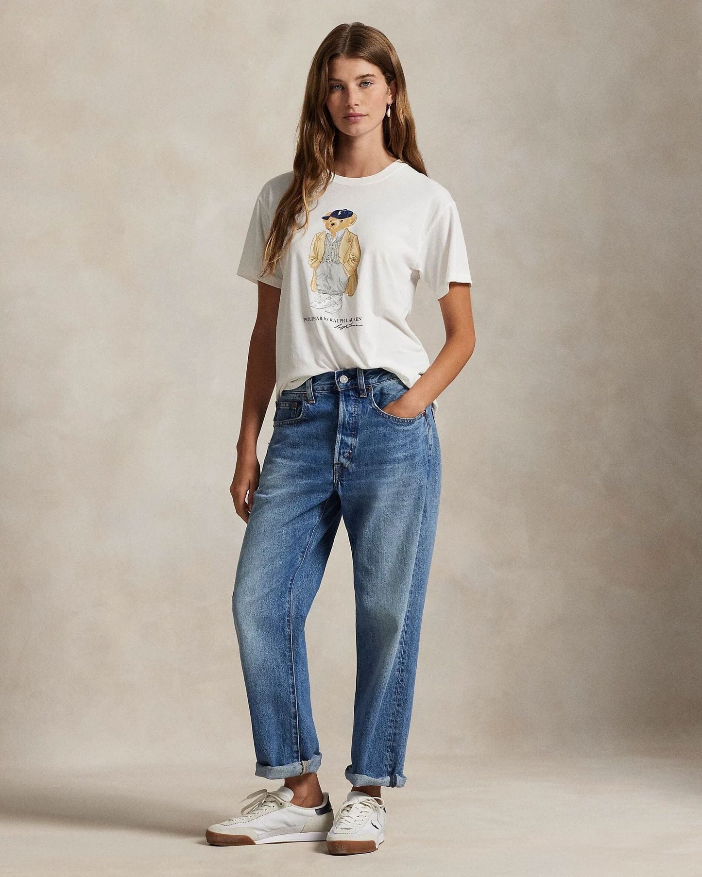 RL Polo Bear Camiseta de algodón