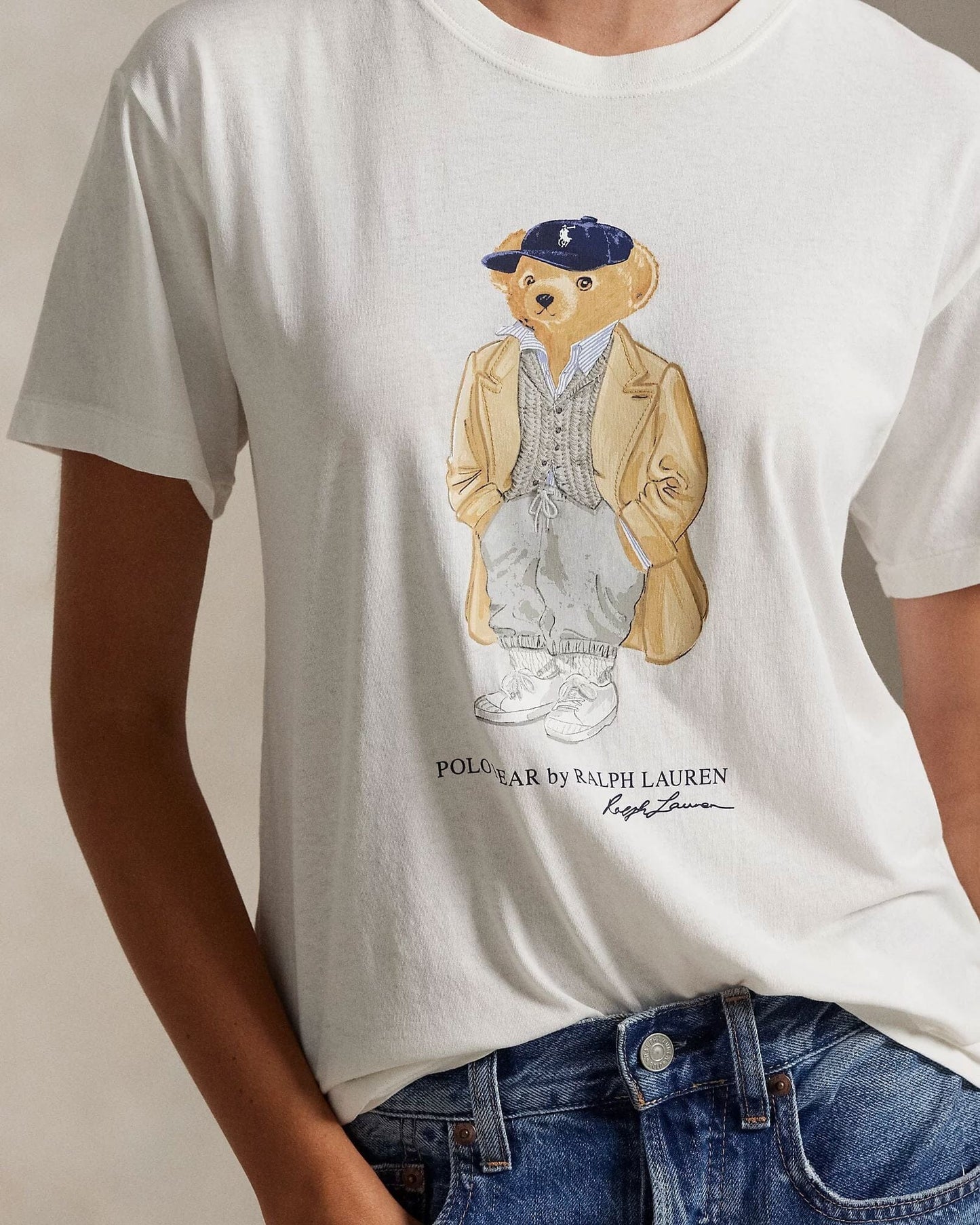 RL Polo Bear Camiseta de algodón