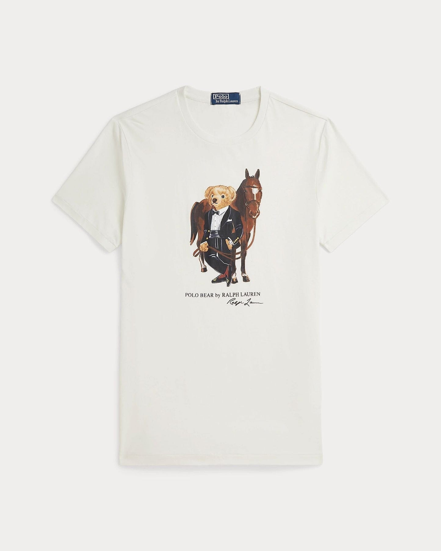 RL Polo Bear Cotton T-Camisa