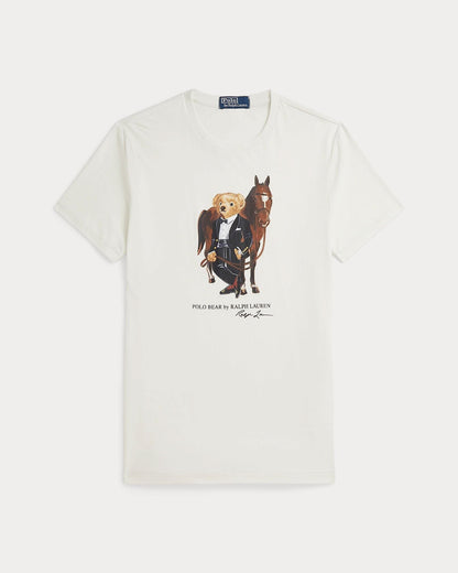 RL Polo Bear Cotton T-Camisa