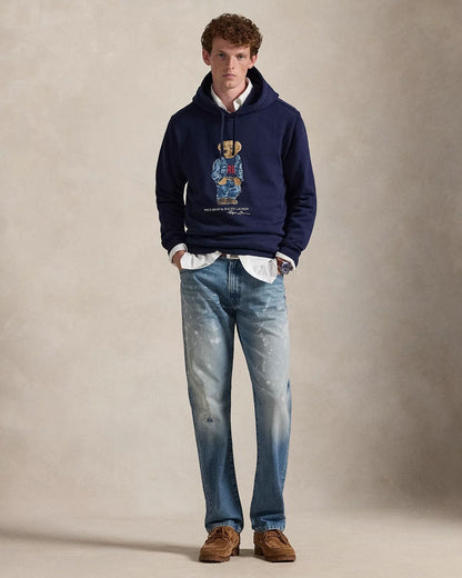 RL Polo Bear Sudadera con Capucha de Forro Polar