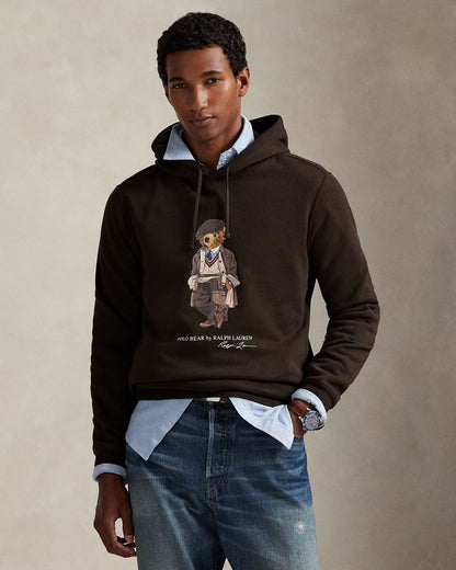 Sudadera de forro polar con capucha Polo Bear de RL