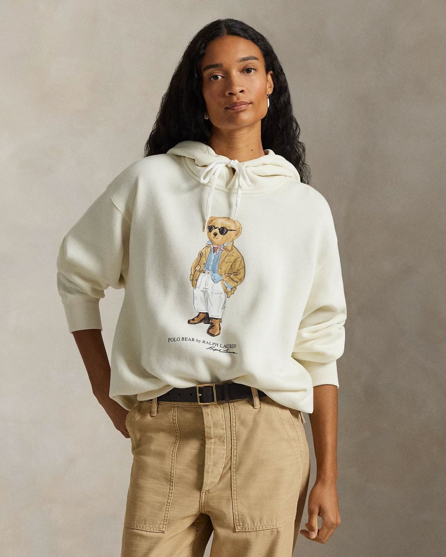 Sudadera de forro polar con capucha Polo Bear de RL