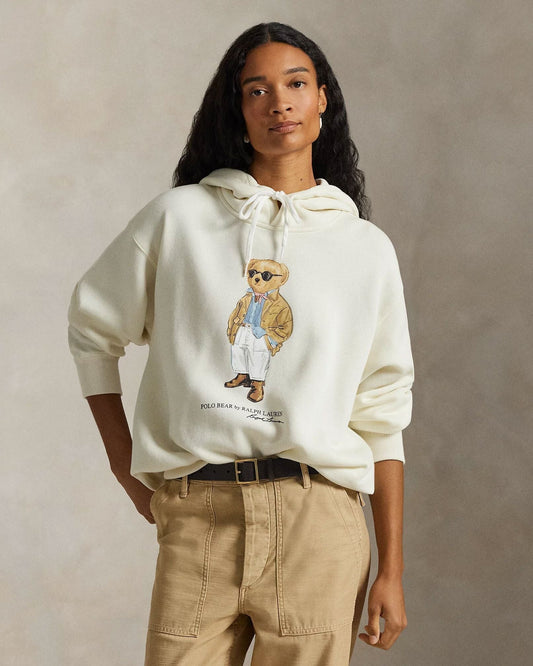 Sudadera de forro polar con capucha Polo Bear de RL