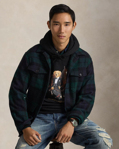 RL Polo Bear Sudadera polar con capucha