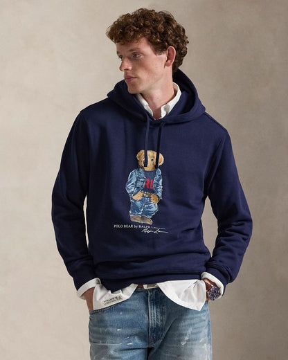 RL Polo Bear Sudadera con Capucha de Forro Polar