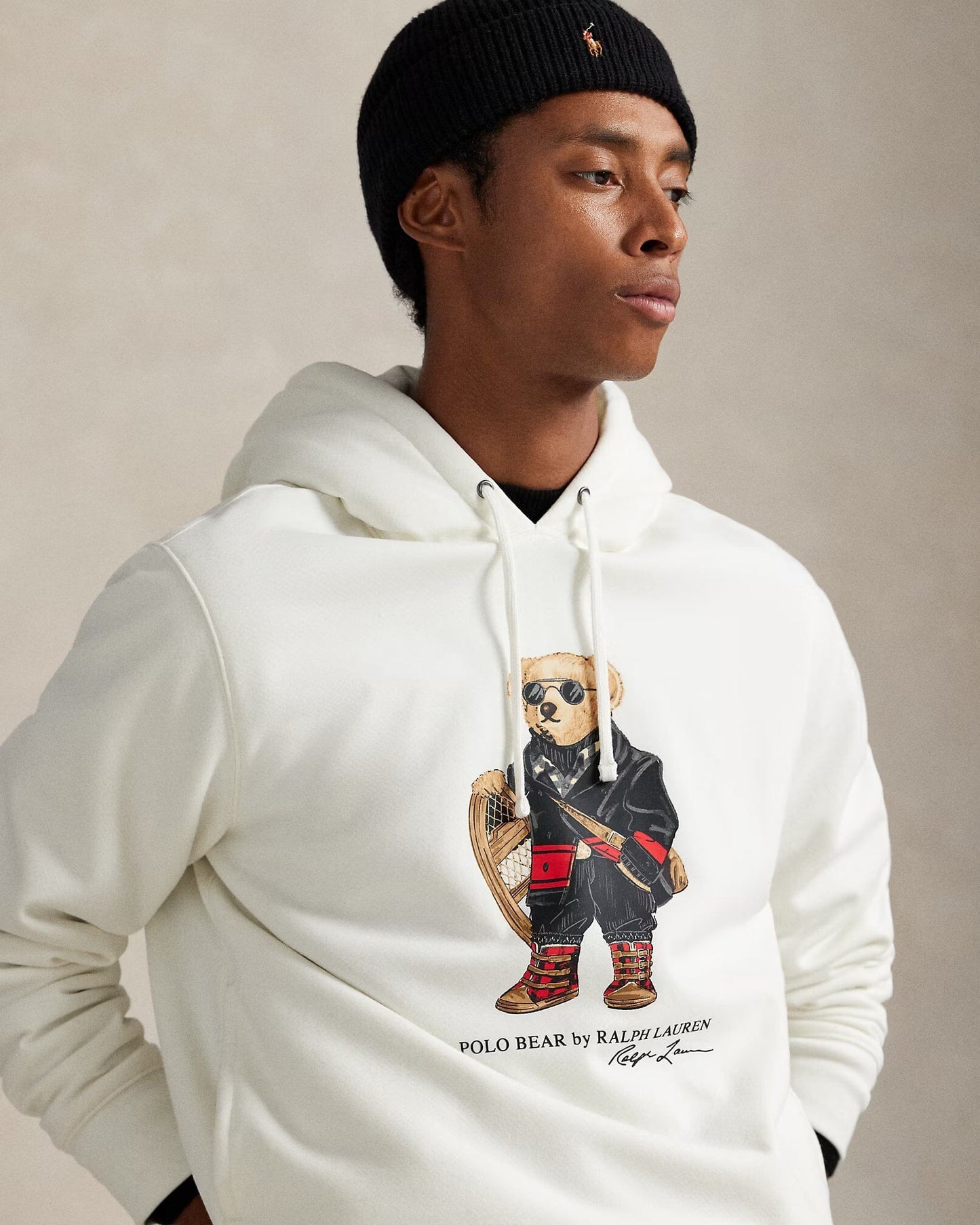 RL Polo Bear Sudadera Polar con Capucha