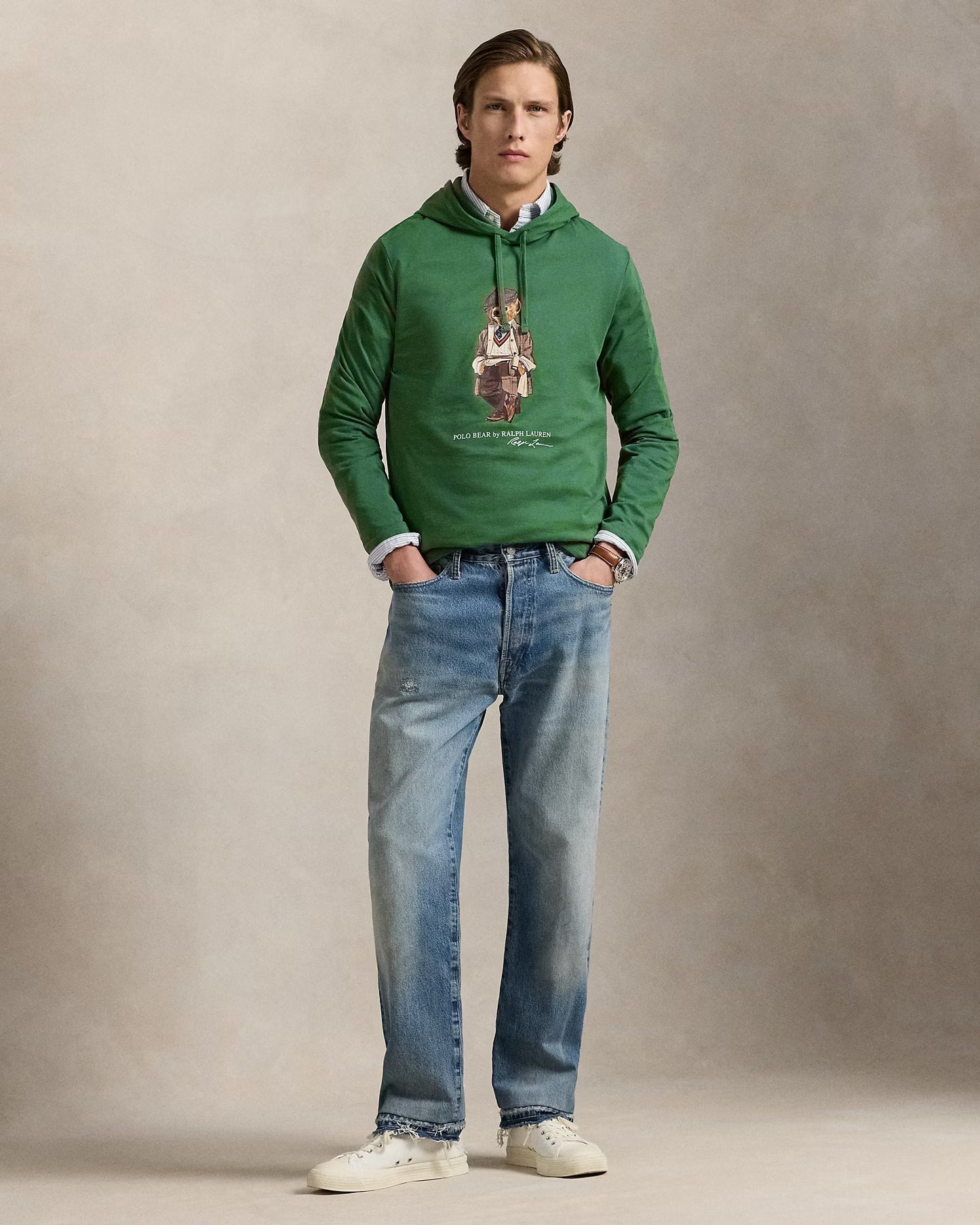RL Polo Bear Jersey Sudadera con Capucha Camiseta
