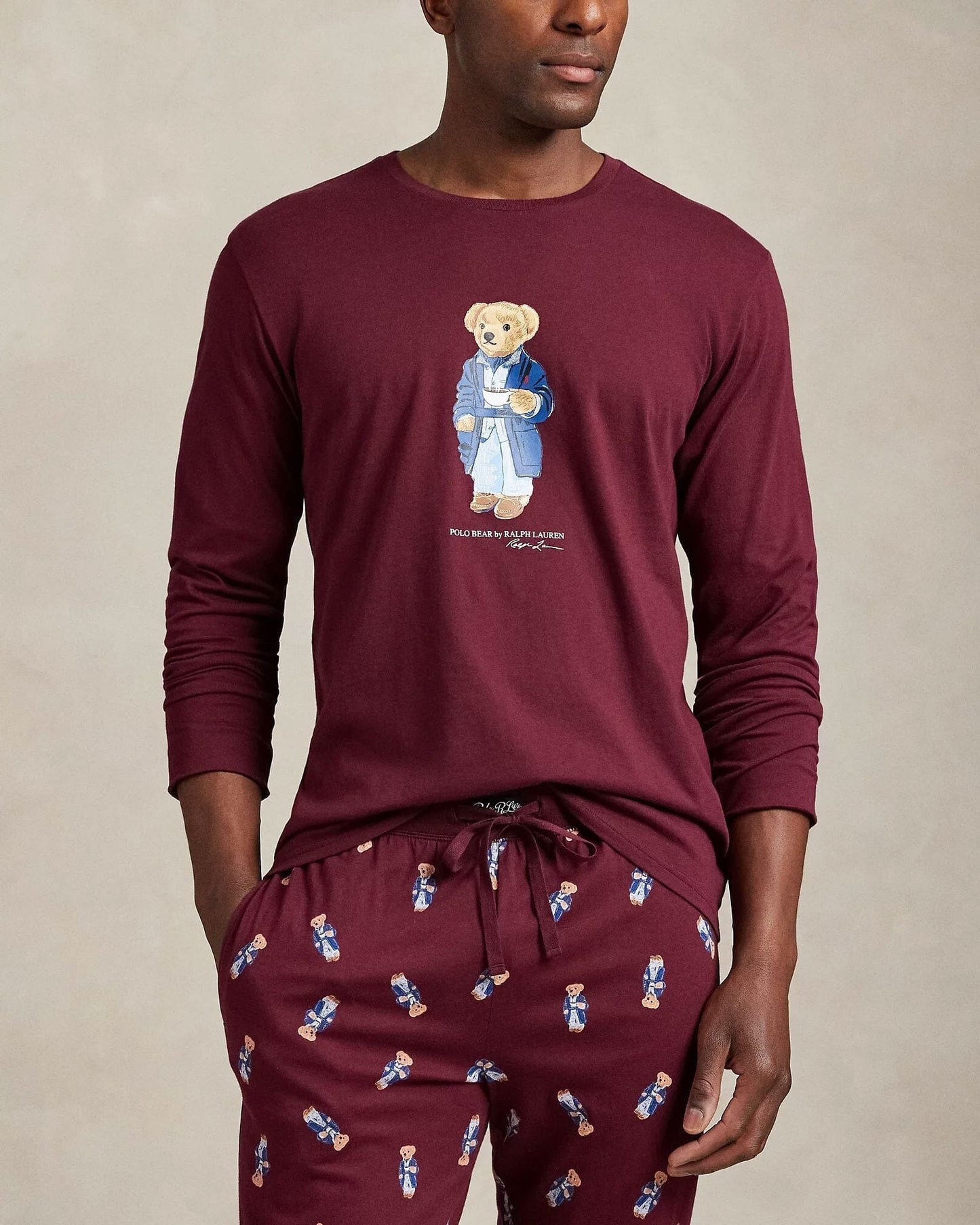 RL Polo Bear Jersey Pijama