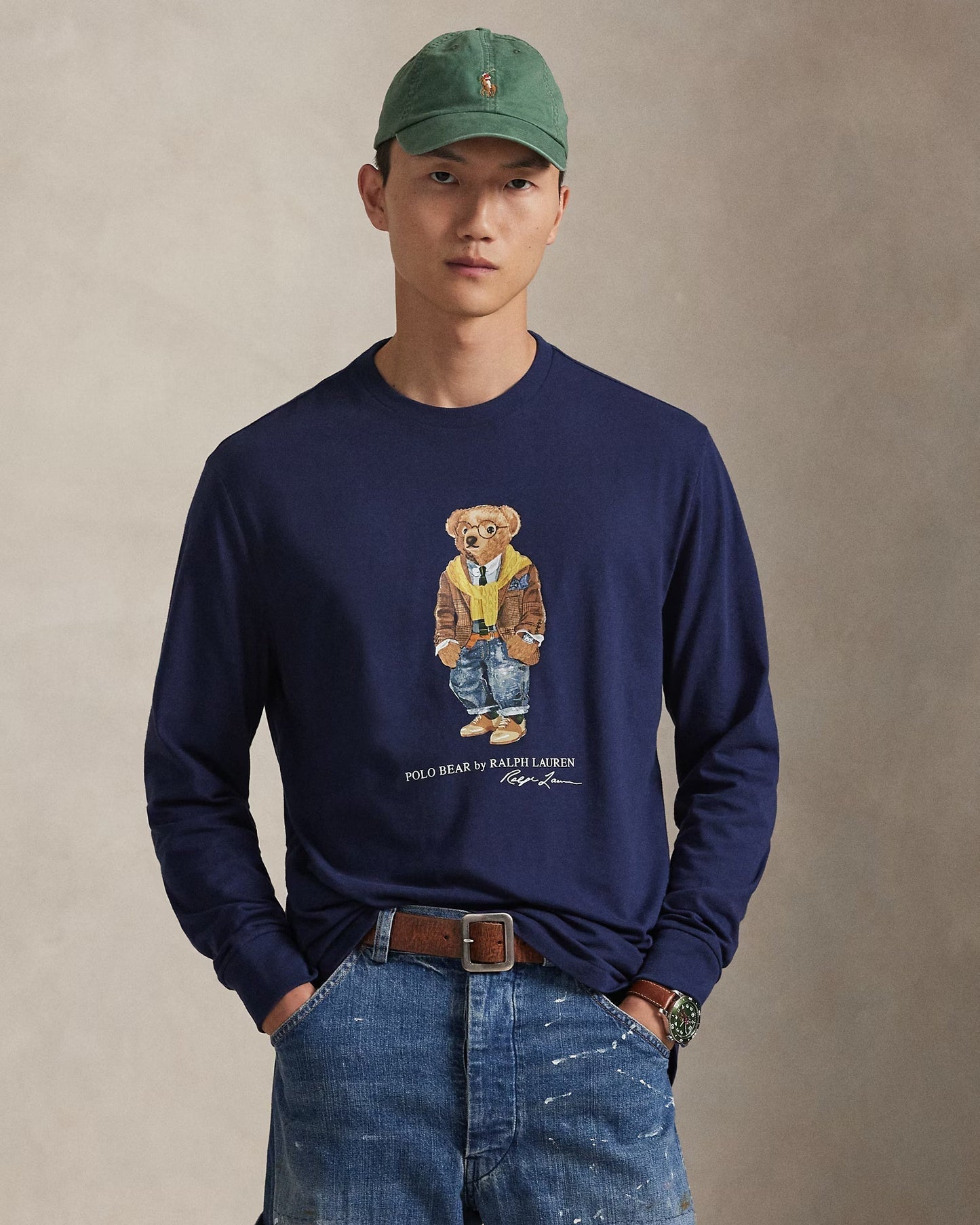 RL Polo Bear Jersey T-Camisa Corte Clásico